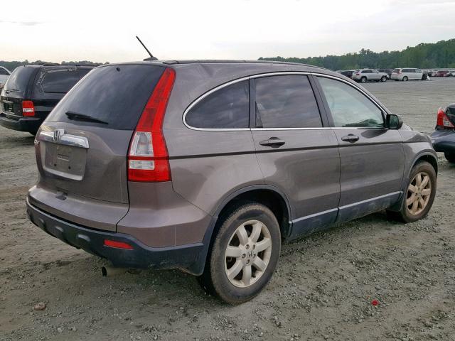 5J6RE38769L028080 - 2009 HONDA CR-V EXL CHARCOAL photo 4