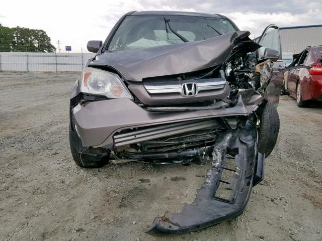 5J6RE38769L028080 - 2009 HONDA CR-V EXL CHARCOAL photo 7