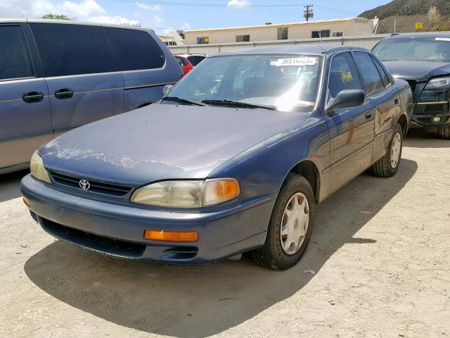 JT2BG12K3T0356027 - 1996 TOYOTA CAMRY DX BLUE photo 2