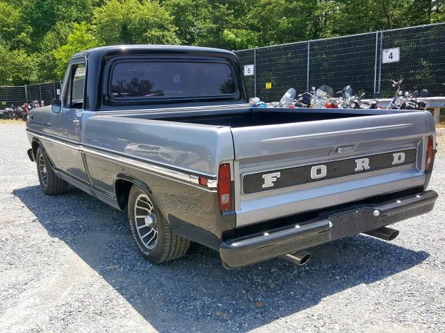 F10BRJ11999 - 1970 FORD F100 TWO TONE photo 3