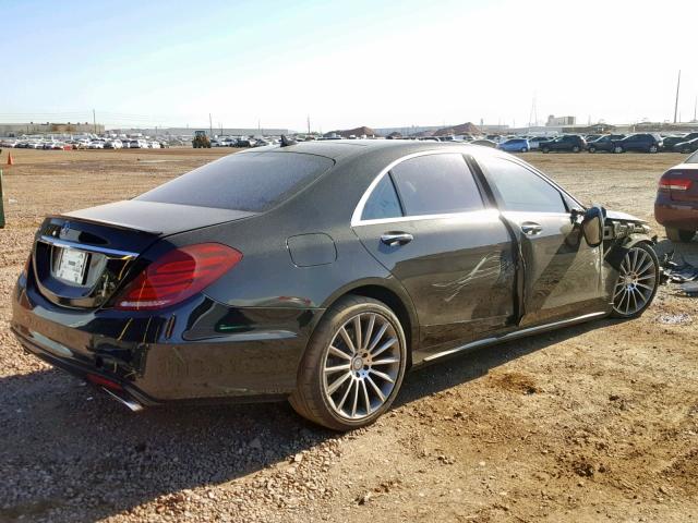 WDDUG8CB6FA093544 - 2015 MERCEDES-BENZ S 550 BLACK photo 4