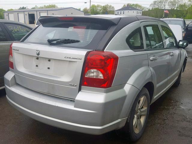 1B3CB4HA6AD607768 - 2010 DODGE CALIBER SX SILVER photo 4