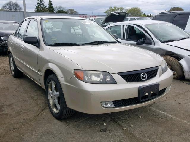 JM1BJ225210403036 - 2001 MAZDA PROTEGE LX TAN photo 1