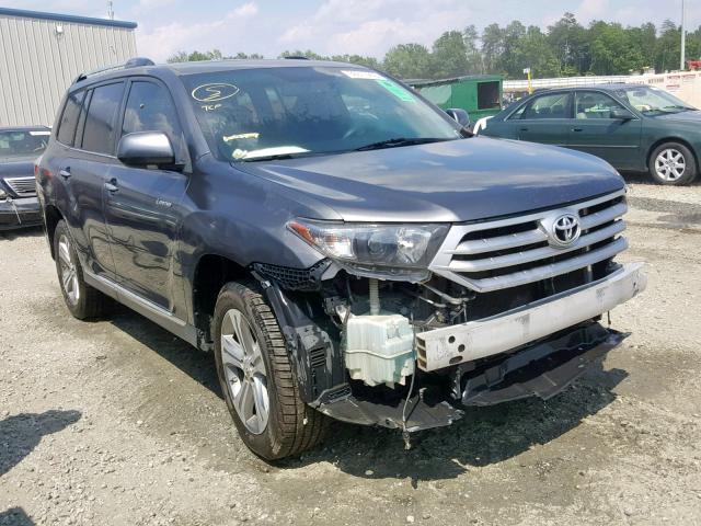 5TDYK3EH4BS045603 - 2011 TOYOTA HIGHLANDER GRAY photo 1