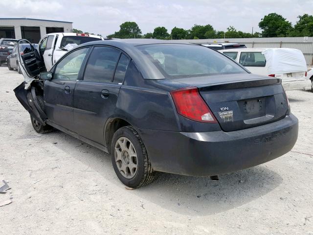 1G8AJ52F13Z122036 - 2003 SATURN ION LEVEL BLACK photo 3
