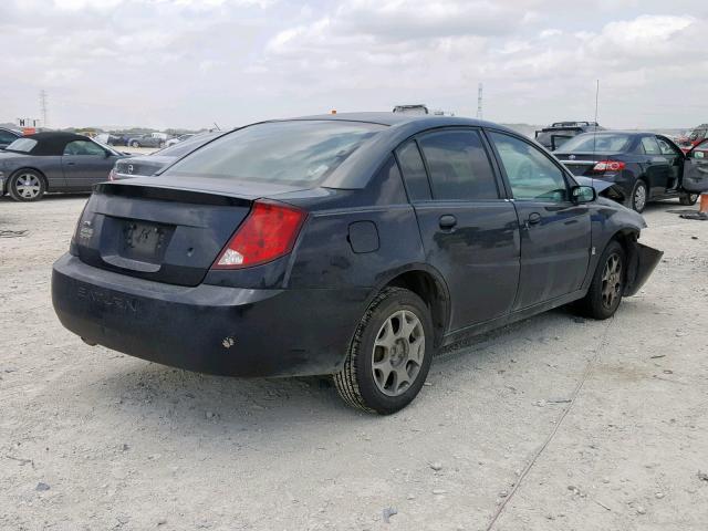 1G8AJ52F13Z122036 - 2003 SATURN ION LEVEL BLACK photo 4