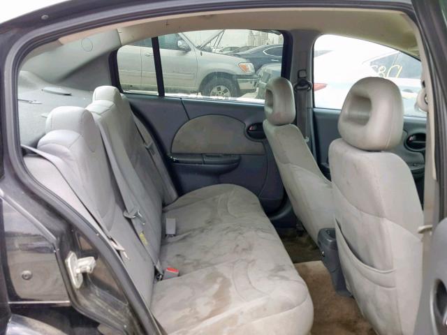 1G8AJ52F13Z122036 - 2003 SATURN ION LEVEL BLACK photo 6