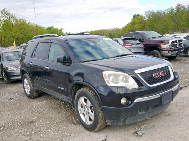 1GKEV13718J221865 - 2008 GMC ACADIA SLE BLACK photo 1