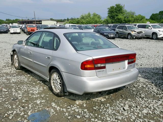 4S3BE625647206622 - 2004 SUBARU LEGACY L S SILVER photo 3