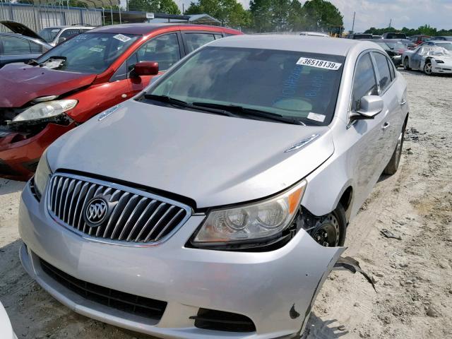 1G4GA5E32DF321385 - 2013 BUICK LACROSSE SILVER photo 2