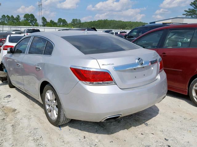 1G4GA5E32DF321385 - 2013 BUICK LACROSSE SILVER photo 3