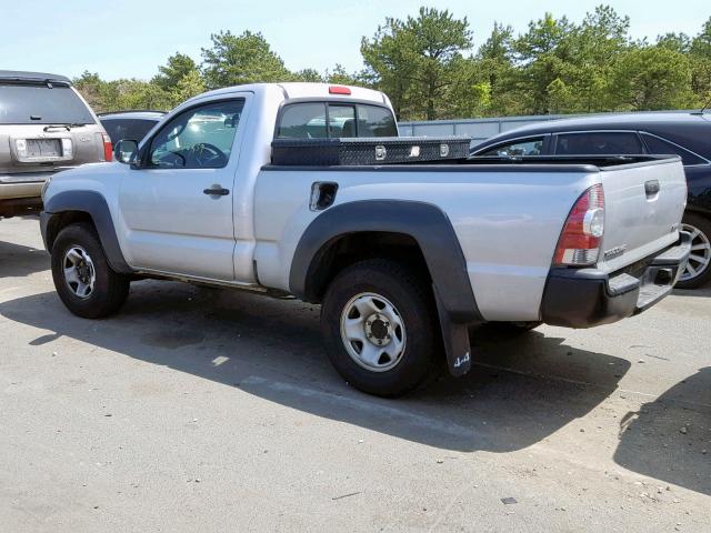 5TFPX4EN4BX003211 - 2011 TOYOTA TACOMA SILVER photo 3
