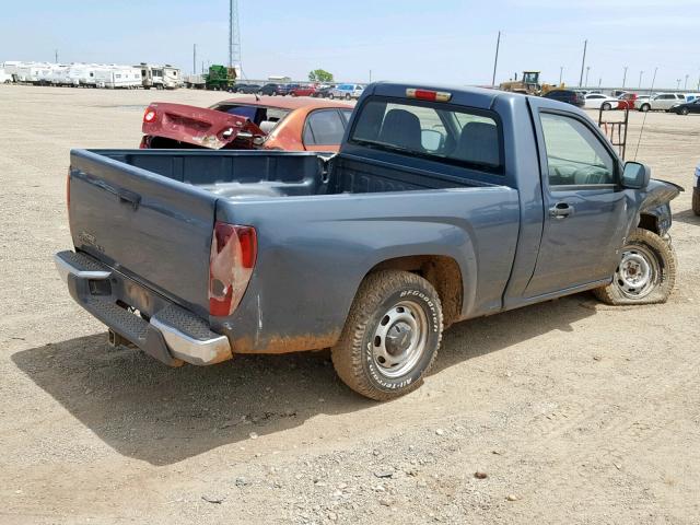 1GCCS149078227321 - 2007 CHEVROLET COLORADO BLUE photo 4