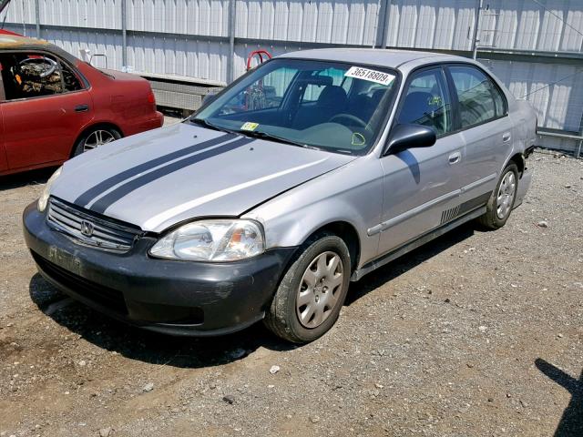 2HGEJ6614YH553099 - 2000 HONDA CIVIC BASE Boz foto 2