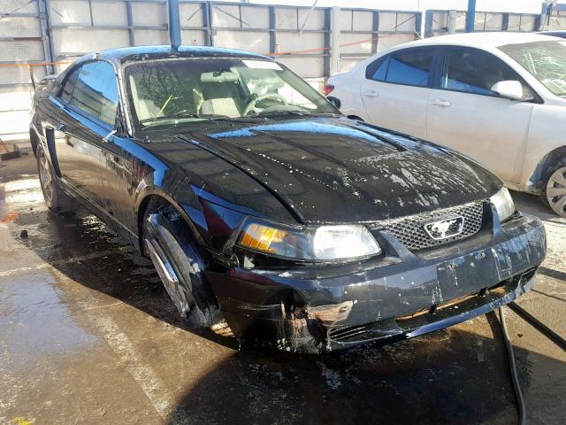 1FAFP40474F122587 - 2004 FORD MUSTANG BLACK photo 1