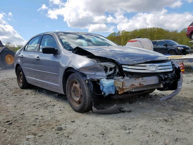 3FAFP06Z76R120324 - 2006 FORD FUSION S SILVER photo 1