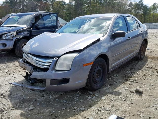 3FAFP06Z76R120324 - 2006 FORD FUSION S SILVER photo 2