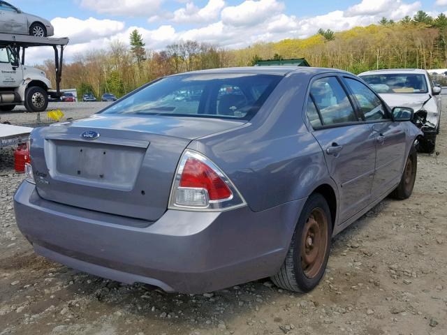 3FAFP06Z76R120324 - 2006 FORD FUSION S SILVER photo 4