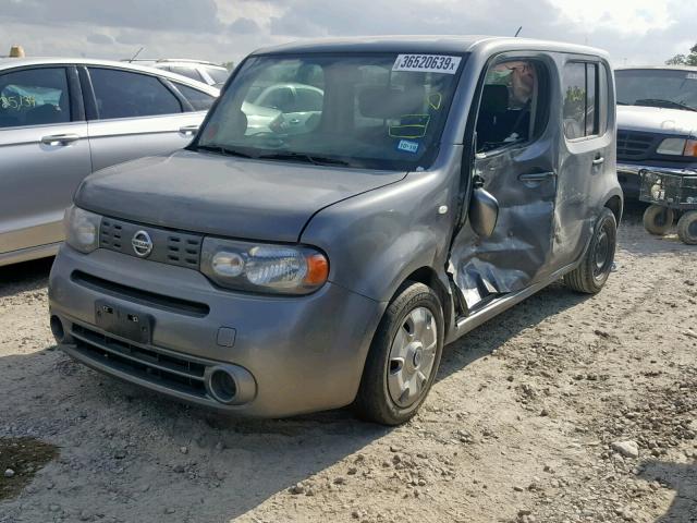 JN8AZ2KR3ET353571 - 2014 NISSAN CUBE S GRAY photo 2