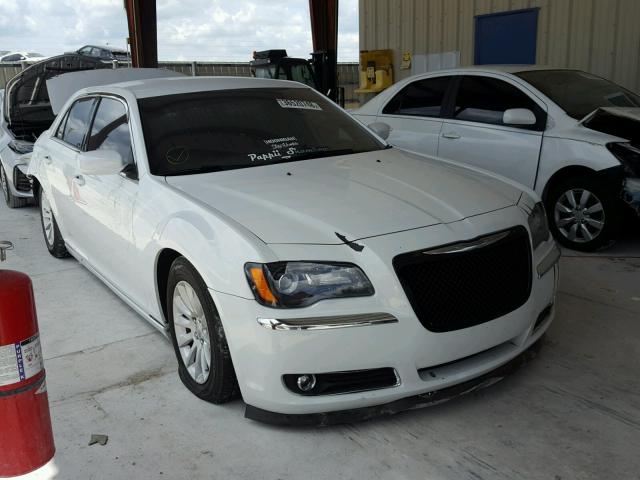 2C3CCAAG4CH256409 - 2012 CHRYSLER 300 WHITE photo 1