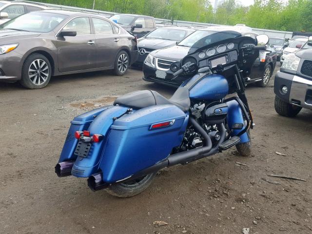 1HD1KYC18JB632685 - 2018 HARLEY-DAVIDSON FLHXS 115T BLUE photo 4