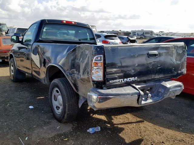 5TBJT32115S467198 - 2005 TOYOTA TUNDRA BLACK photo 3