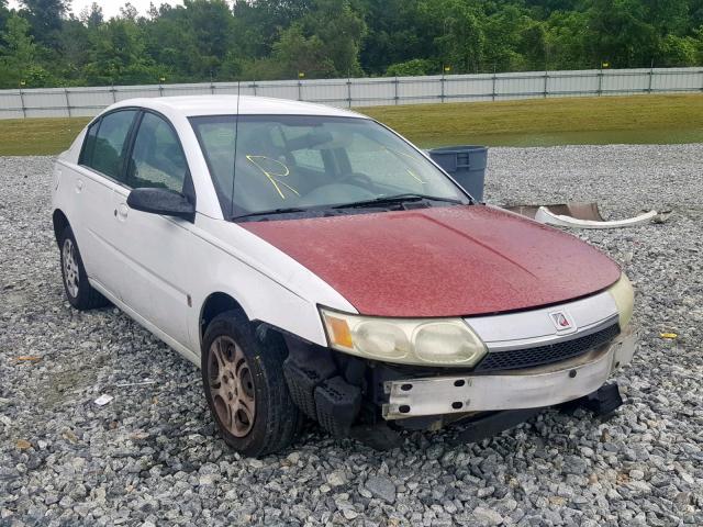 1G8AJ52FX4Z141637 - 2004 SATURN ION LEVEL WHITE photo 1