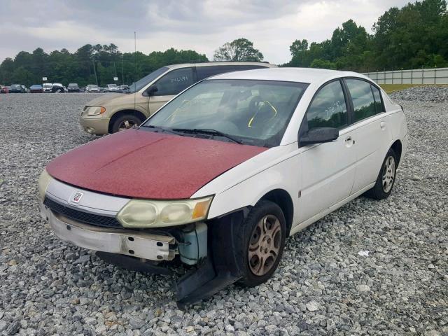 1G8AJ52FX4Z141637 - 2004 SATURN ION LEVEL WHITE photo 2