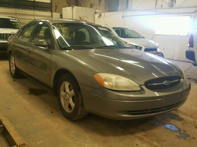 1FAFP55U21A203066 - 2001 FORD TAURUS SES GREEN photo 1