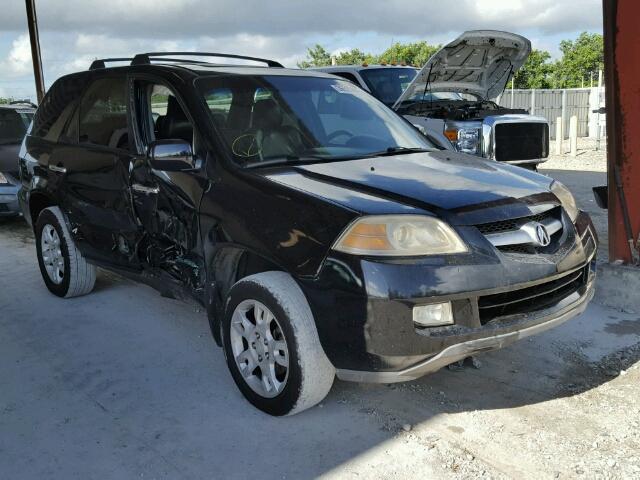 2HNYD18675H559743 - 2005 ACURA MDX TOURIN BLACK photo 1