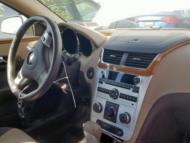 1G1ZC5EB2A4141435 - 2010 CHEVROLET MALIBU 1LT 白色 照片 9