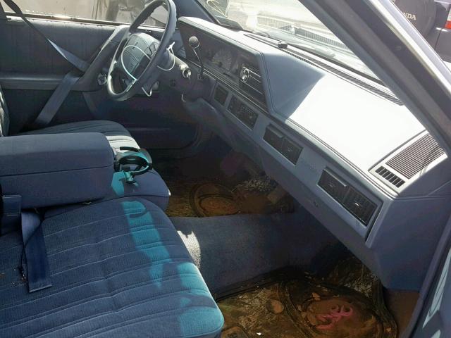 1G3AG55M6R6326565 - 1994 OLDSMOBILE CUTLASS CI BLUE photo 5