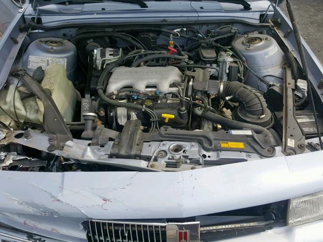 1G3AG55M6R6326565 - 1994 OLDSMOBILE CUTLASS CI BLUE photo 7