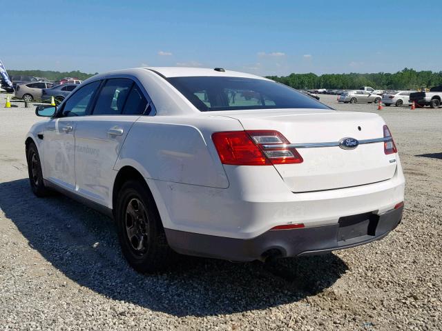 1FAHP2MK2DG206834 - 2013 FORD TAURUS POL WHITE photo 3