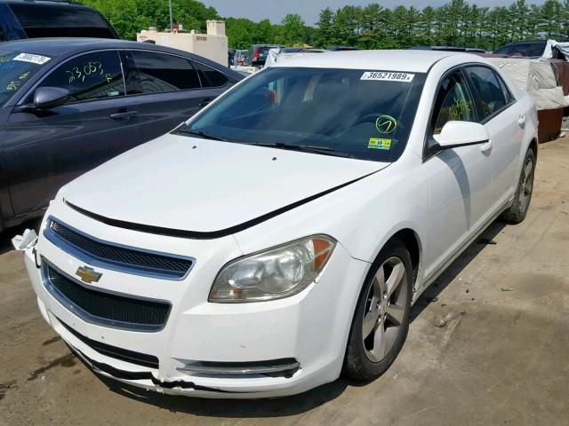 1G1ZC5E19BF381112 - 2011 CHEVROLET MALIBU 1LT თეთრი ფოტო 2