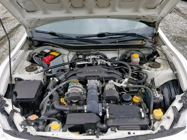 JF1ZNAA19D2718684 - 2013 TOYOTA SCION FR-S WHITE photo 7