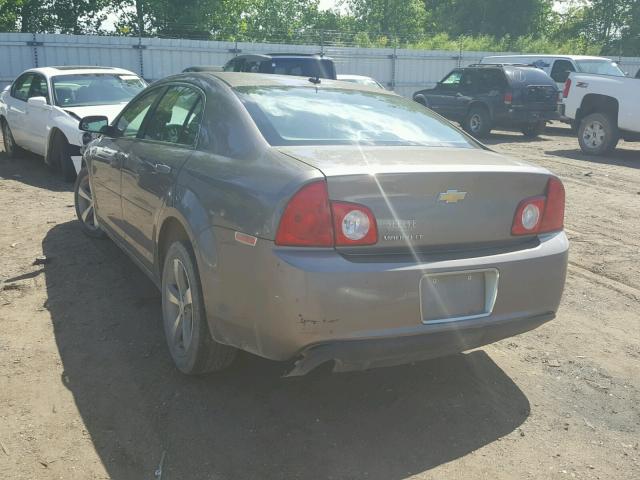 1G1ZC5E17BF210696 - 2011 CHEVROLET MALIBU 1LT TAN photo 3