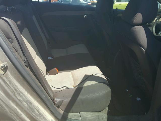 1G1ZC5E17BF210696 - 2011 CHEVROLET MALIBU 1LT TAN photo 6