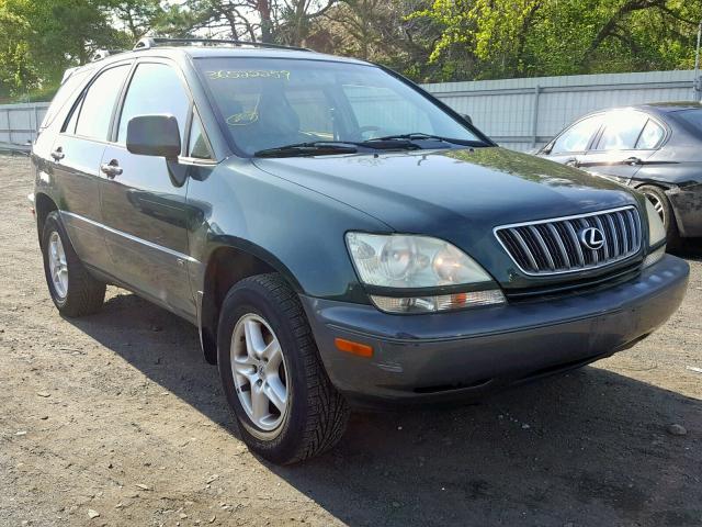 JTJHF10U910220438 - 2001 LEXUS RX 300 GREEN photo 1