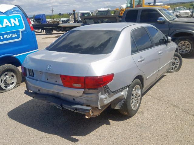 JHMCM56485C007159 - 2005 HONDA ACCORD LX SILVER photo 4