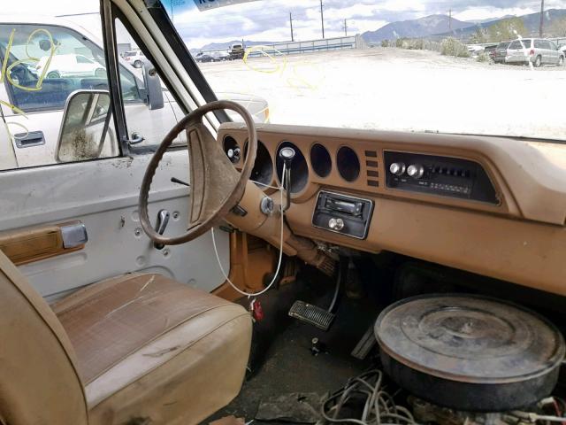 2B7KB33T7BK203561 - 1981 DODGE RAM VAN B3 BEIGE photo 9