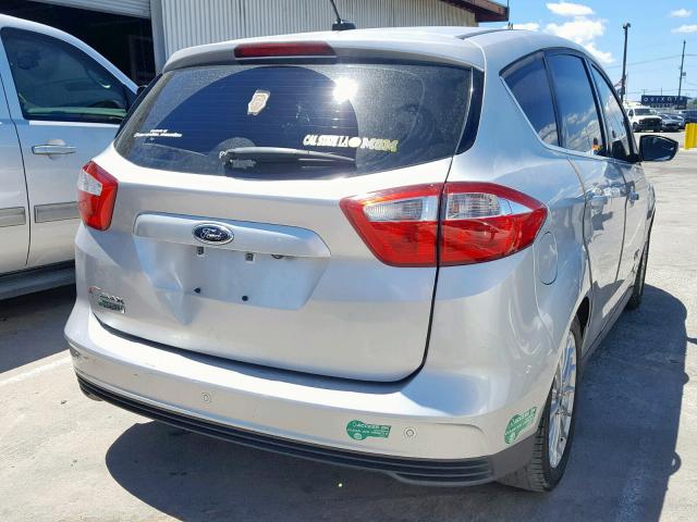 1FADP5CU6EL521230 - 2014 FORD C-MAX PREM SILVER photo 4