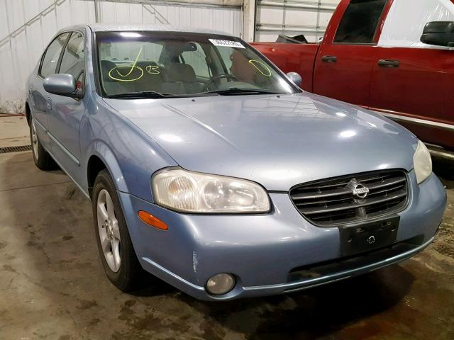 JN1CA31D1YT548924 - 2000 NISSAN MAXIMA GLE BLUE photo 1