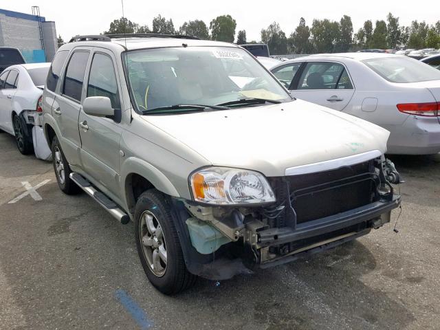 4F2YZ04146KM03195 - 2006 MAZDA TRIBUTE S BEIGE photo 1