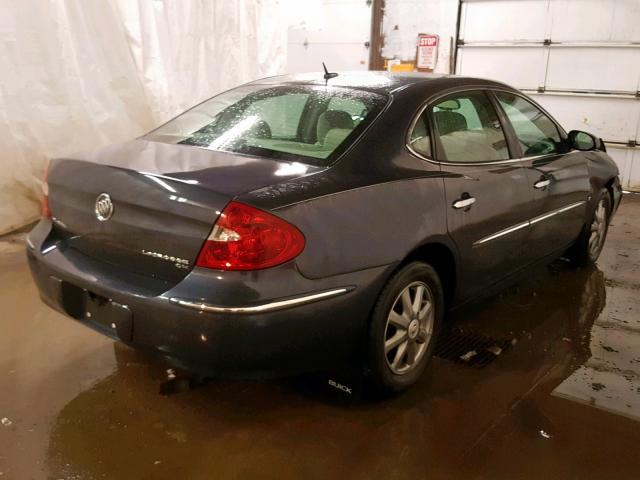 2G4WC582891188574 - 2009 BUICK LACROSSE C BLUE photo 4