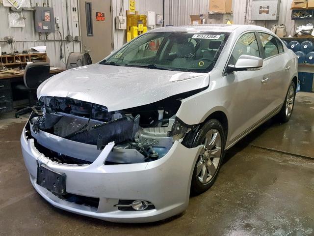 1G4GC5EG8AF317771 - 2010 BUICK LACROSSE C SILVER photo 2