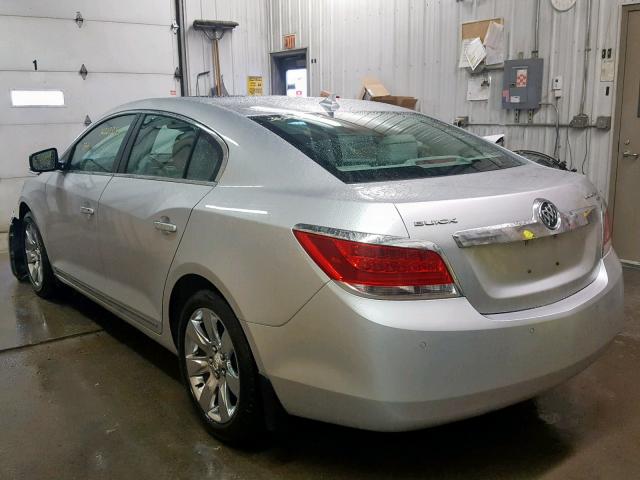 1G4GC5EG8AF317771 - 2010 BUICK LACROSSE C SILVER photo 3