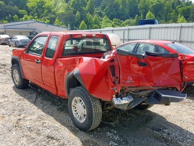 1GCDT198968237149 - 2006 CHEVROLET COLORADO RED photo 3