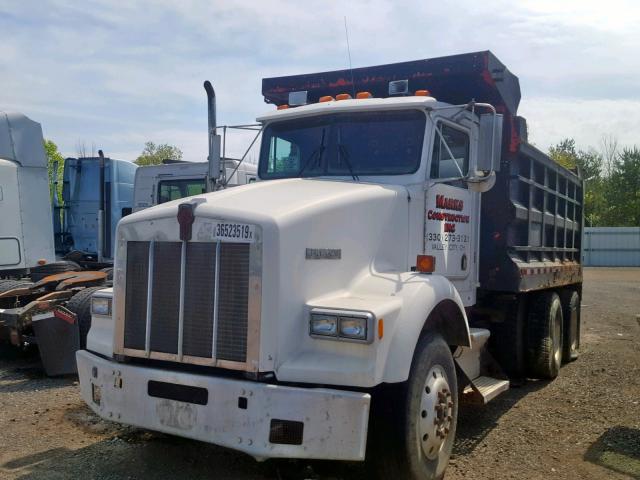 1XKDD59X1JS503498 - 1988 KENWORTH CONSTRUCTI WHITE photo 2