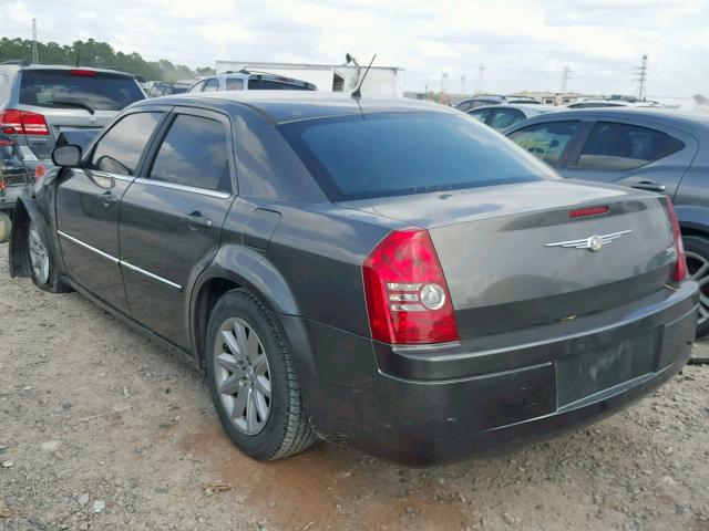 2C3KA43R18H253539 - 2008 CHRYSLER 300 LX GRAY photo 3